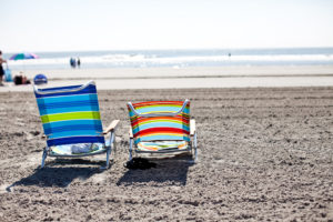 chairs on beach